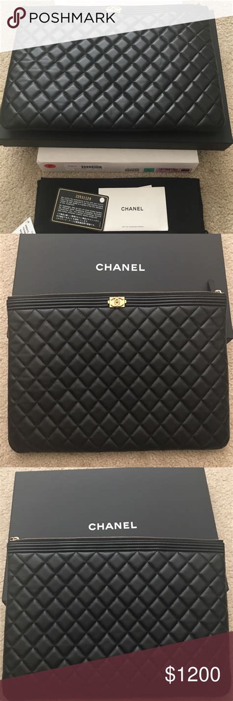 chanel boy bag clutch|Chanel vintage clutch.